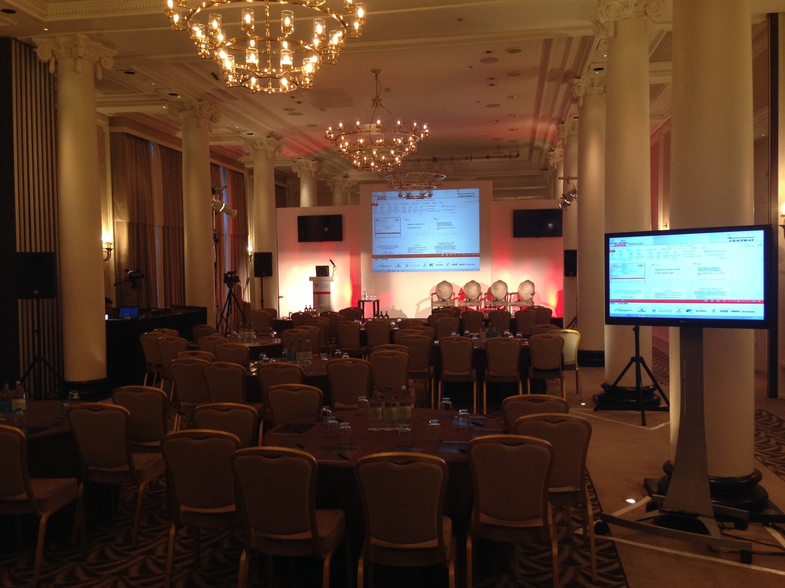 Conferences and Awards - camera operator hire London