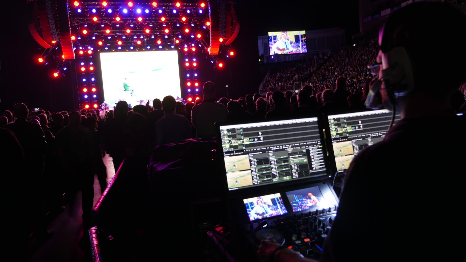 The Who - O2 Arena - camera operator hire London