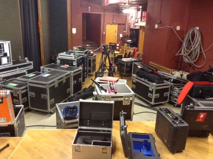 Rick Astley Concert - 12 x camera shoot - camera operator hire London