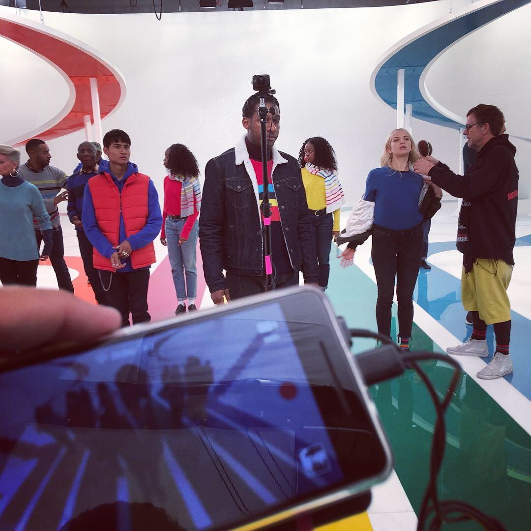 GAP Christmas commercial - camera operator hire London