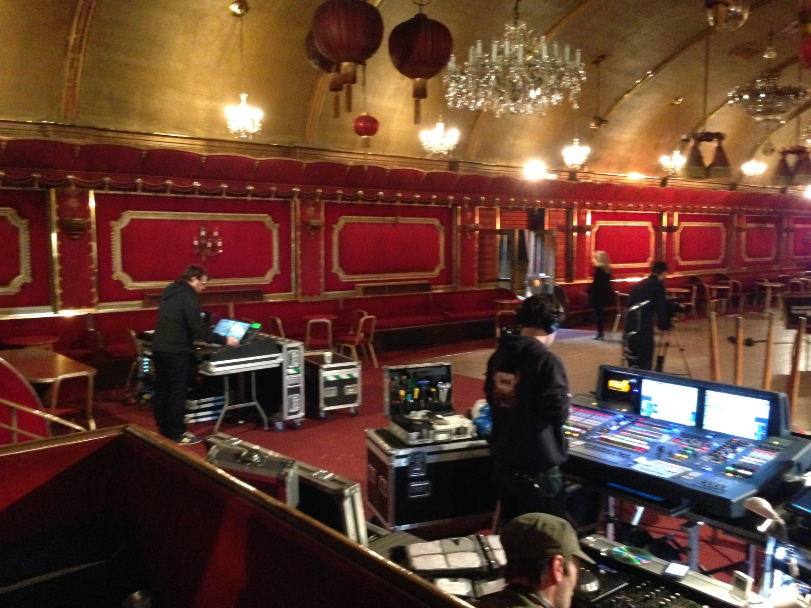 Noel Gallagher in Concert - Rivoli Ballroom - camera operator hire London