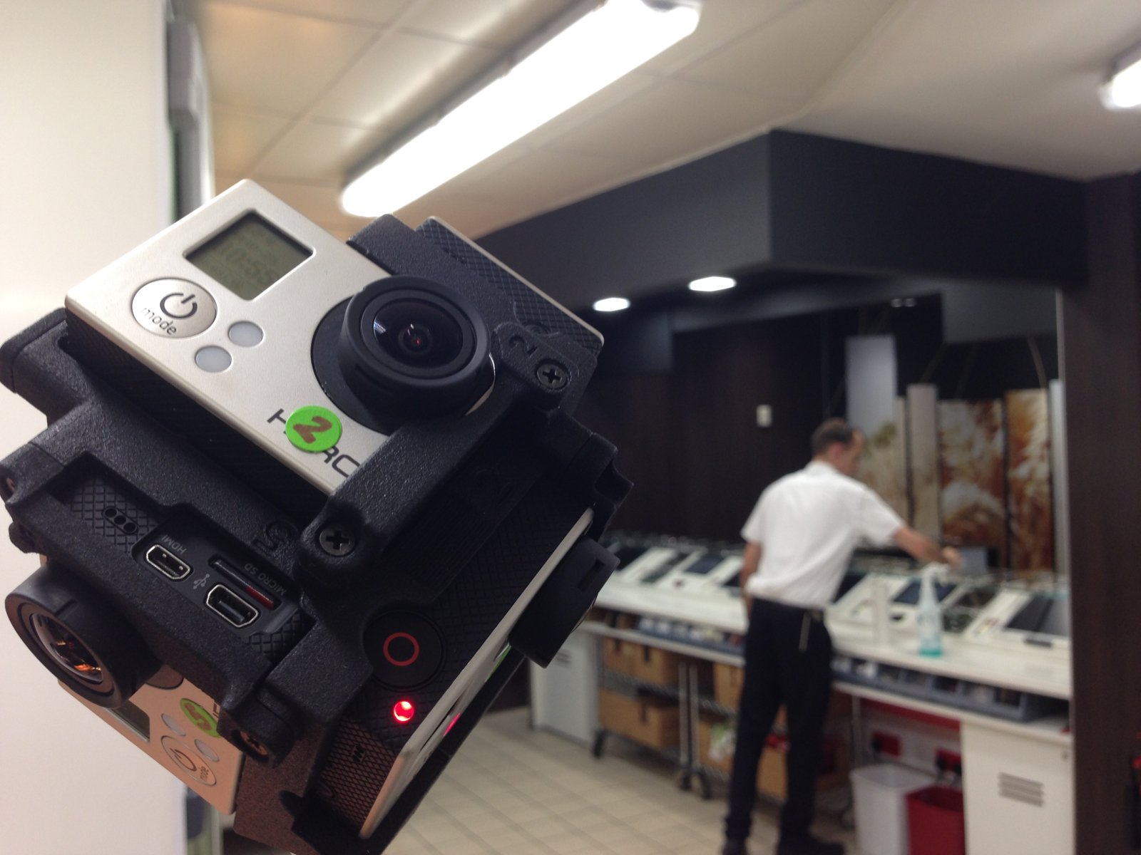 360 degree shoot - McDonalds - camera operator hire London