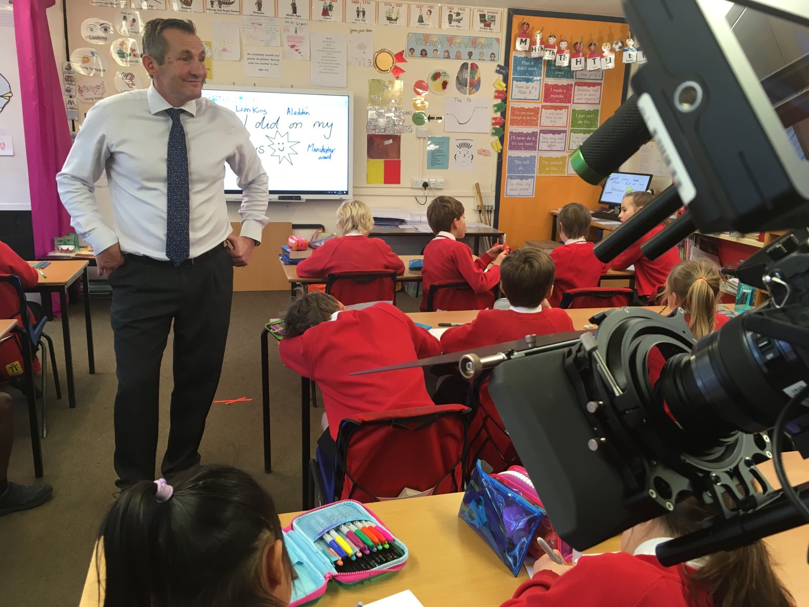 NASUWT School short film - camera operator hire London
