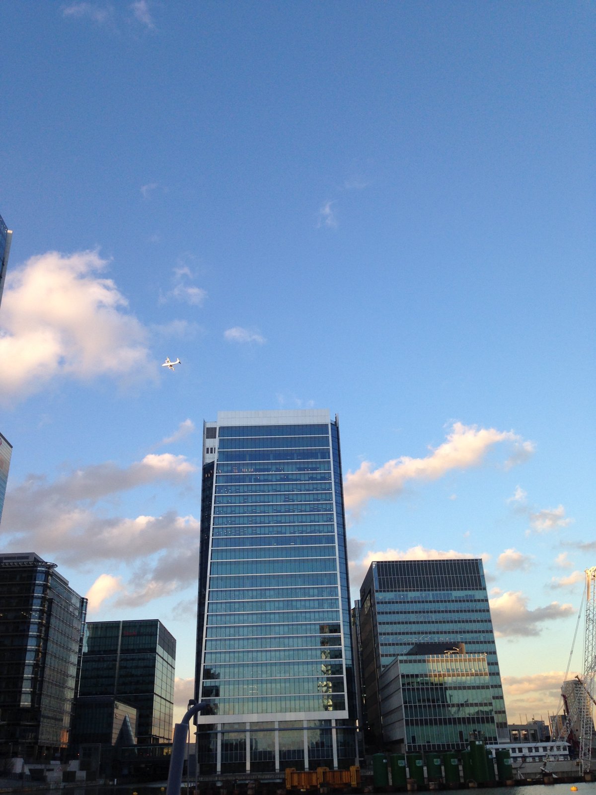 Drone shoot - Canary Wharf - camera operator hire London