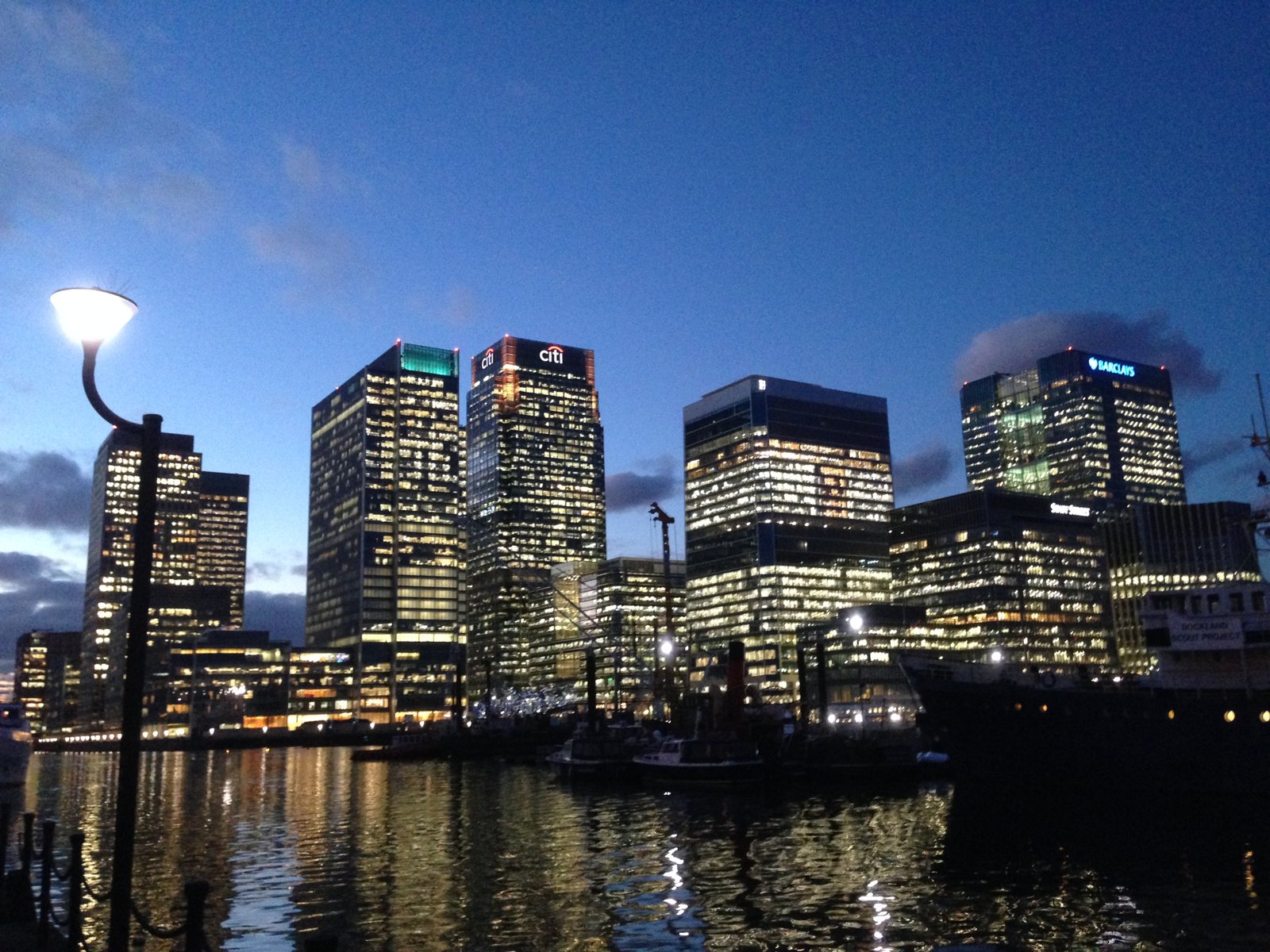 Drone shoot - Canary Wharf - camera operator hire London