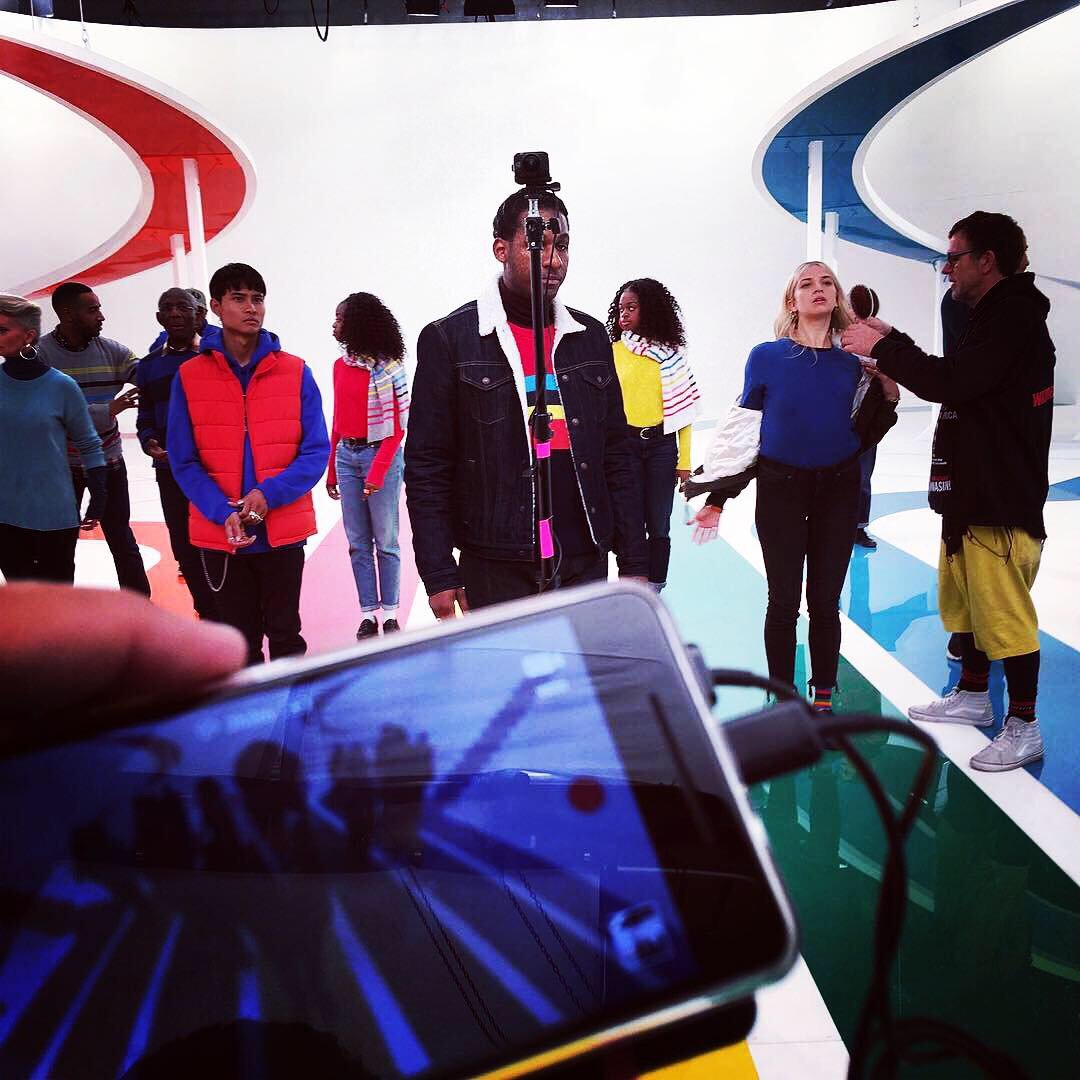 GAP Christmas commercial - camera operator hire London