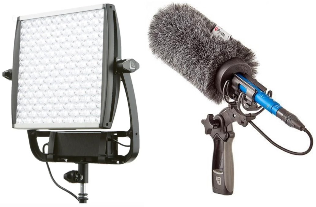 Sound & Lighting available to hire from DV Camera Hire London