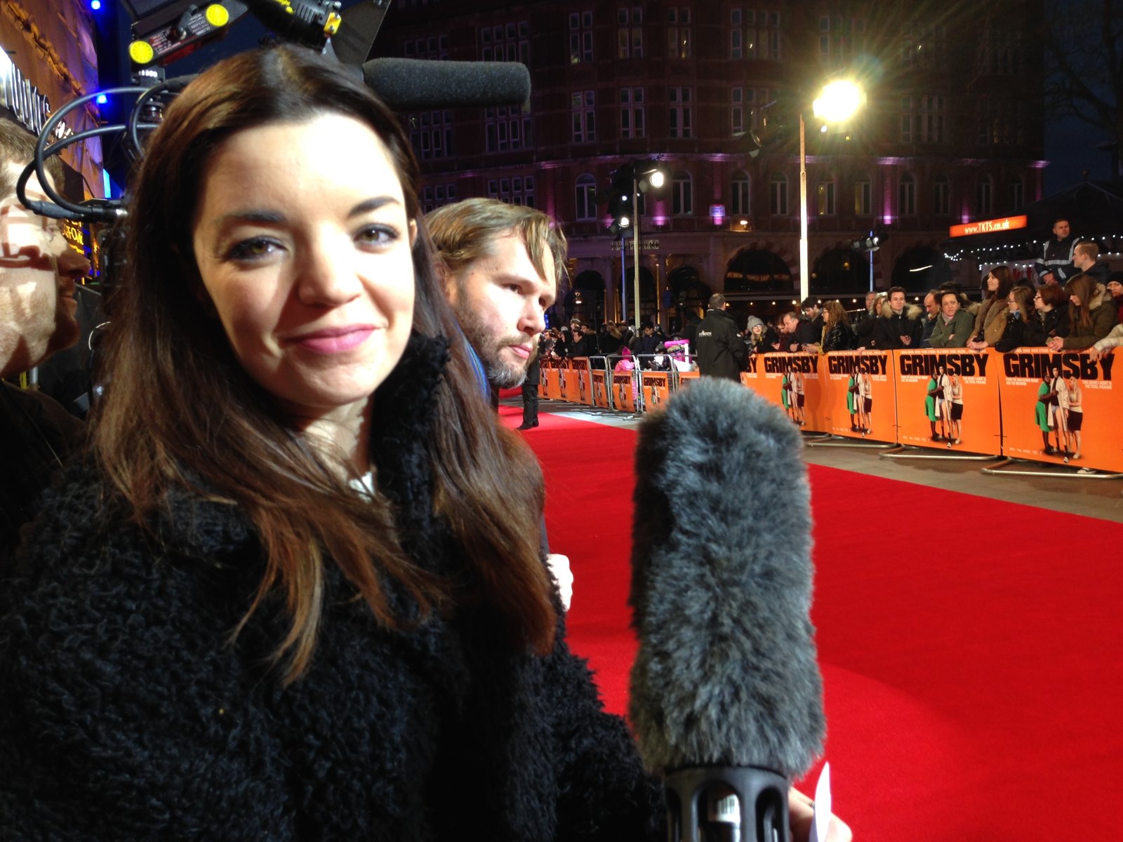 Grimsby Premiere - camera operator hire London