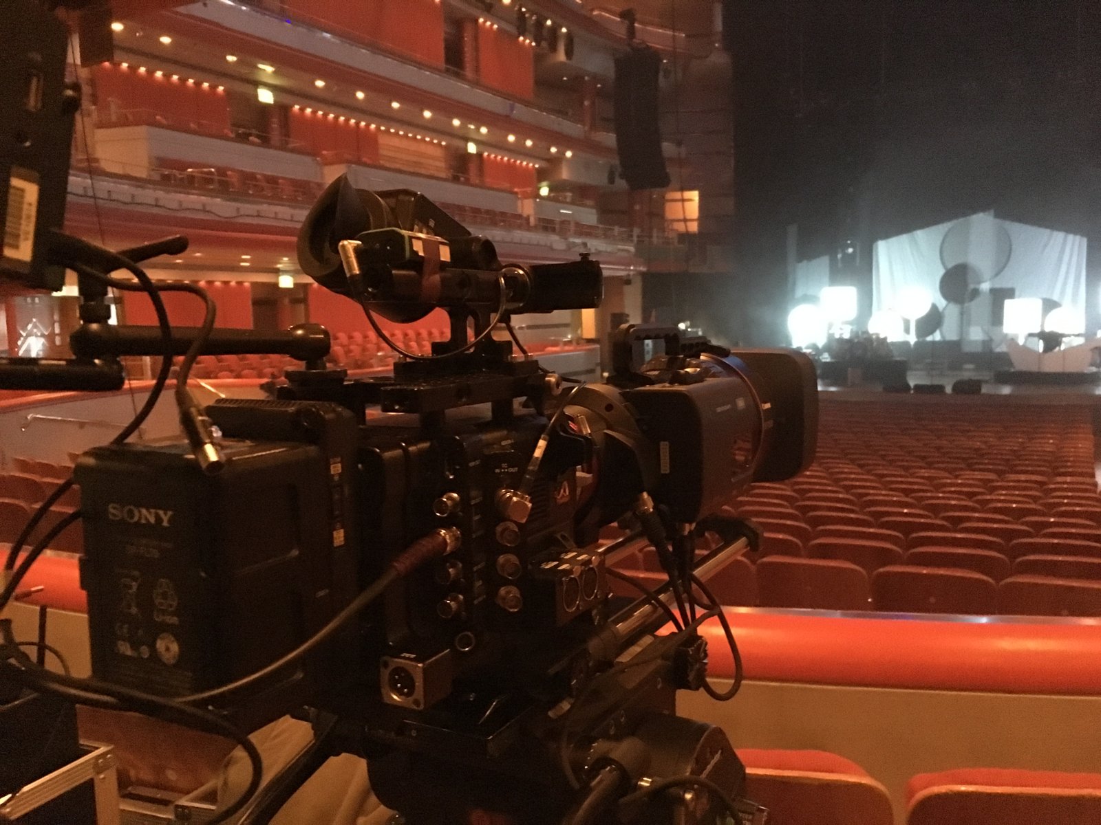 Rick Astley Concert - 12 x camera shoot - camera operator hire London
