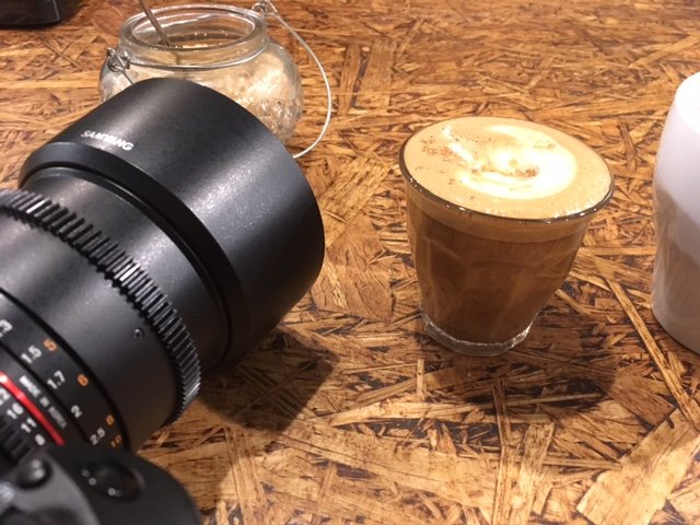 Coffee Shoot - camera operator hire London