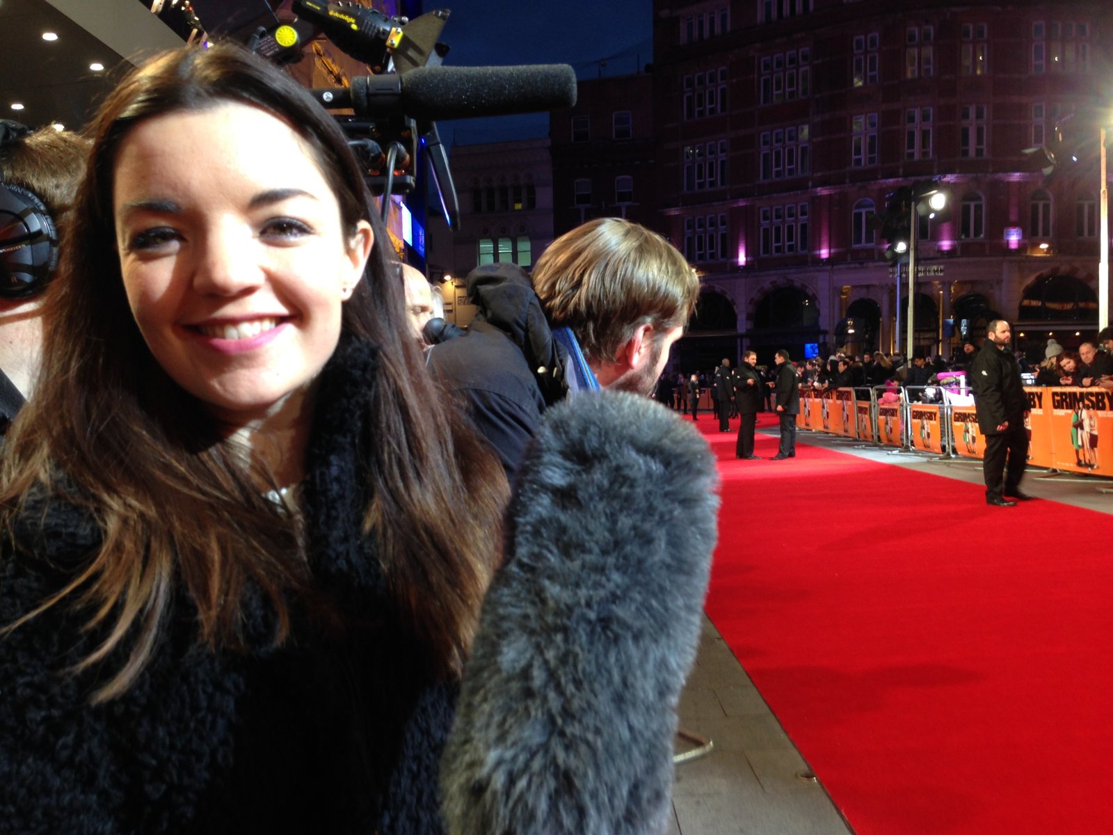 Grimsby Premiere - camera operator hire London