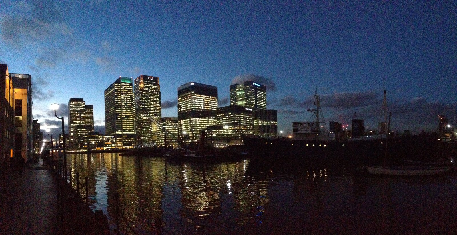 Drone shoot - Canary Wharf - camera operator hire London