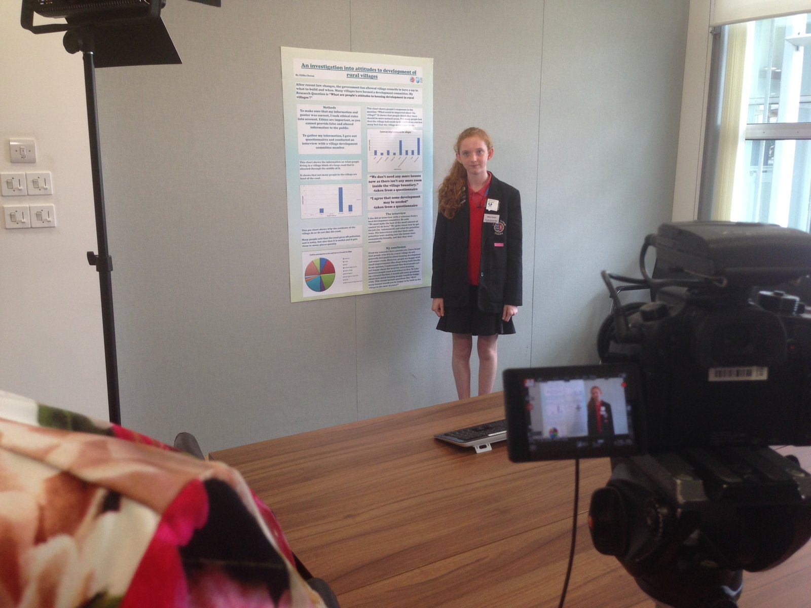 Schools Shoot - camera operator hire London